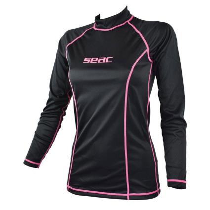 Camiseta Feminina De Manga Comprida T Sun S Black