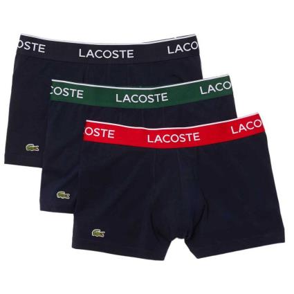 Boxer Casual 3 Unidades S Marine / Vert-Rouge-Marine