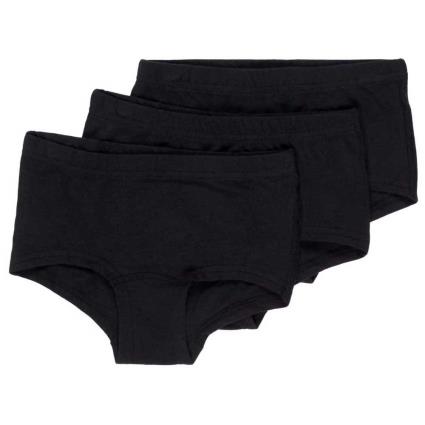 Solid 3 Pack 13-14 Years Black