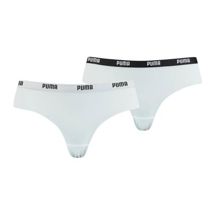 Calcinha Brasileira Microfiber Hang 2 Unidades XS White