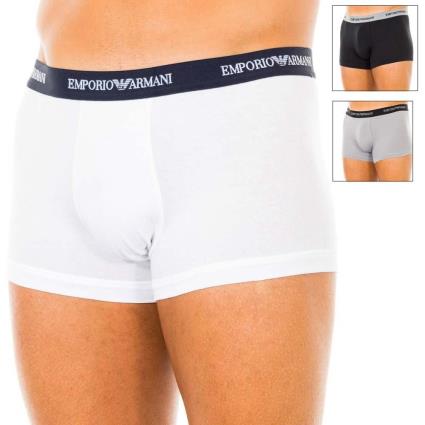 Boxer 111357-cc717 3 Unidades S Black / Gray / White