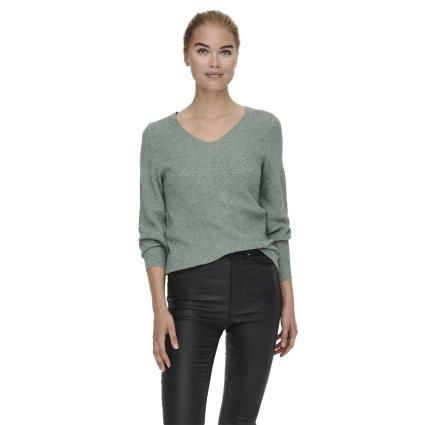 Sweater Gola V Atia Cuff M Chinois Green / Detail W Melange