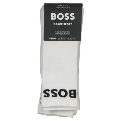 Meias 50469747-100 / Sport 2 Pares EU 39-42 White