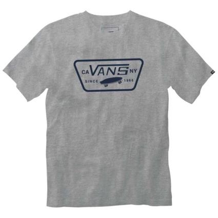 Camiseta De Manga Curta Full Patch S Athletic Heather / Black