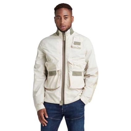 Casaco Bomber Zip Pocket M Dark Talc