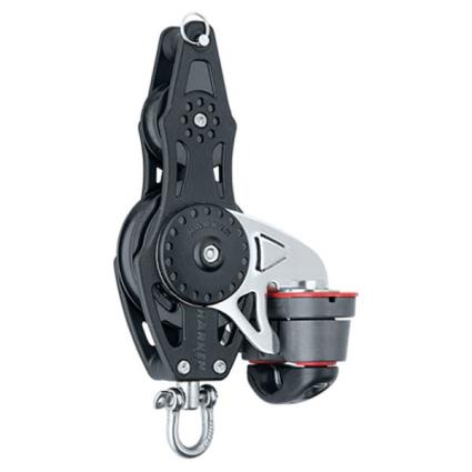 Carbo Fiddle 57 Mm With Cam Cleat And Becket One Size Black / Silver