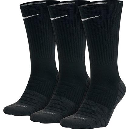 Meias Running Preto - Pack 3 Homem