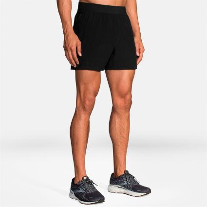 Sherpa 5'' - Preto - Calções Running Homem