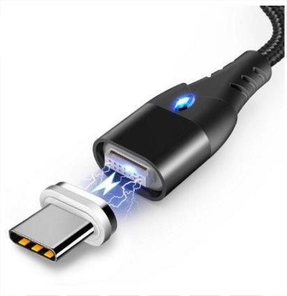 Cabo Magnético USB  p/ Tipo C – 2m