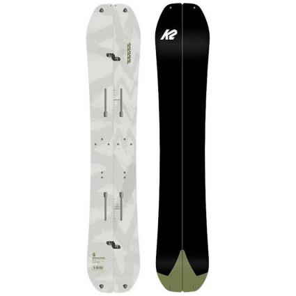 Prancha Snowboard Amplo Marauder Split Pack 158 White / Black