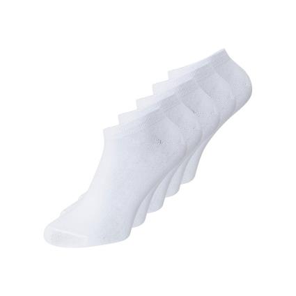 Meias Curtas Dongo 5 Pares EU 33-37 White / Detail White