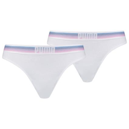 Tanga Luminous 2 Pares XS White Combo