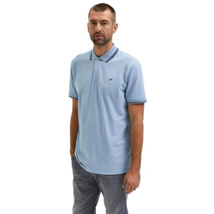 Polo Manga Curta Aze Sport XL Skyway / Detail Melange