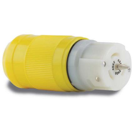Female Connector 63 A 230v 3 Wire One Size Yellow