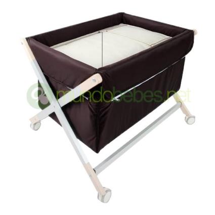 Vestidura Miniberço Aluminio Chocolate