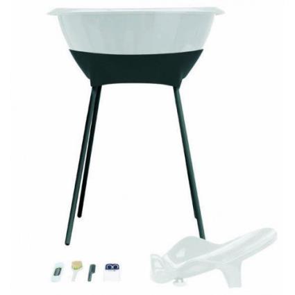 Bañera com patas, asiento de baño e accesorios Luma