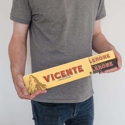 Toblerone Personalizado XL com nome e foto