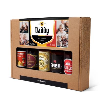 Conjunto de cerveja belga personalizado - Dia do pai