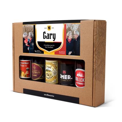 Conjunto de cerveja belga personalizado - Avô