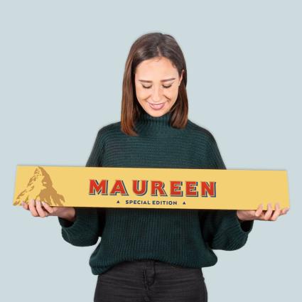 Barra de Toblerone XXL com nome - 4,5 kg