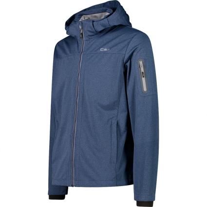 Jaqueta Zip Hood 39a5027m 3XL B. Blue Mel. / Concrete