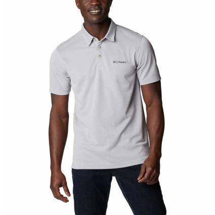 Camisa Polo De Manga Curta Nelson Point S  Grey