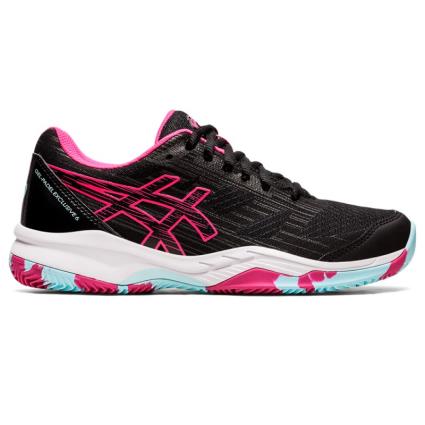 Gel Padel Exclusive 6 Shoe Negro - Rosa