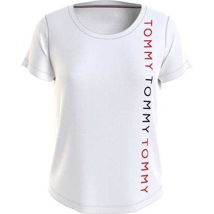 Camiseta Manga Curta Decote Redondo Uw0uw03636 XS White