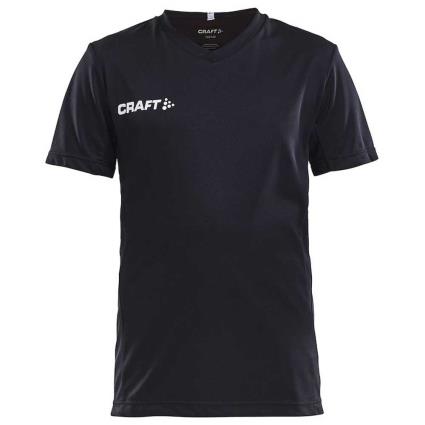 Camiseta Manga Corta Squad Solid 158-164 cm Black