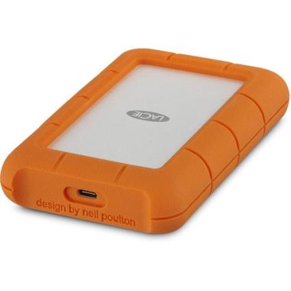 Rugged USB-C STFR5000800 - Disco Rígido - 5 TB - Externa Portátil - USB 3.1 GEN 1 USB C Conector - 2 Anos Plano Recuperação Dados Rescue