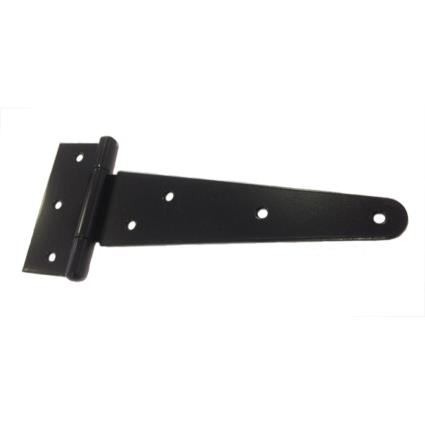 Dobradiça em t 40x150x2mm preta