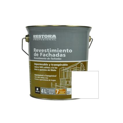 Revestimento de fachadsa branco antimofo  profissional 4 l
