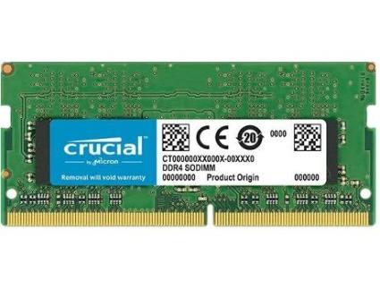 Memória RAM 32GB DDR4 SODIMM PC4-21300 2666MHZ CL19 1.2V CT32G4SFD8266