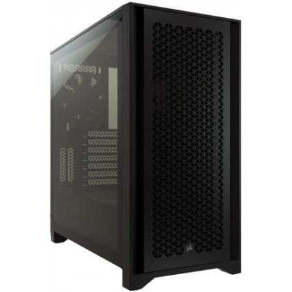 Caixa Midi 4000D Airflow Tempered Gl. - Preto