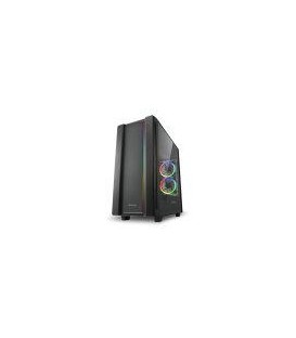 CAIXA ATX REV220 2XUSB3.0 RGB SEM FONTE PRETO