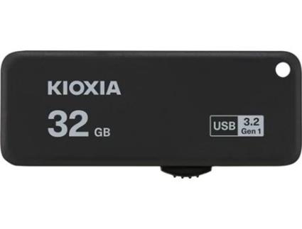 Pen Drive  TransMemory 32GB U365 USB 3.2 Preto