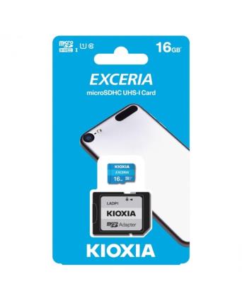 MICRO SD 16GB EXCERIA UHS-I C10 R100 COM ADAPTADOR