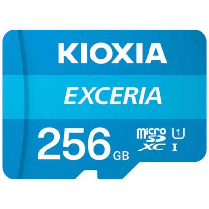 MICRO SD 256GB EXCERIA UHS-I C10 R100 COM ADAPTADOR