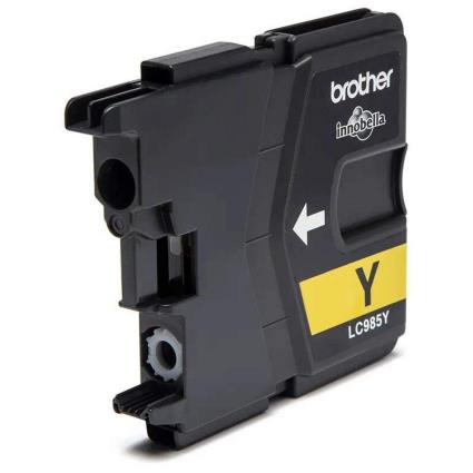 Tinteiro DCPJ125 / J140W / MFCJ265W / MFCJ410 / MFCJ415W / J315W / J515W / J220 (LC985Y) Amarelo