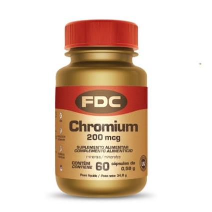 FDC Chromium 200 mcg 60 Cápsulas