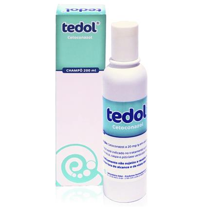 Tedol 20 mg/g champô - Frasco 200 ml