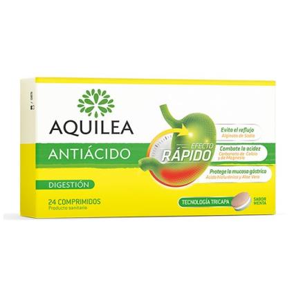 Aquilea Antiácido Menta 24 Comprimidos