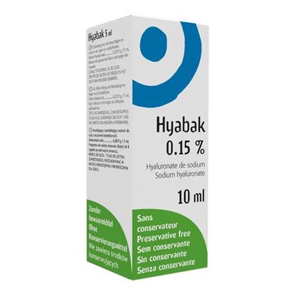 Hyabak Hipotónico Sol Lentes/Olhos 10ml