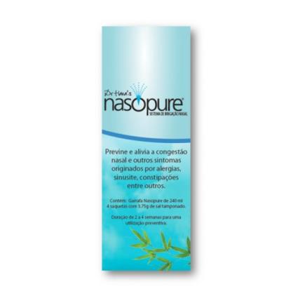 Nasopure Sistema Irrigação Nasal