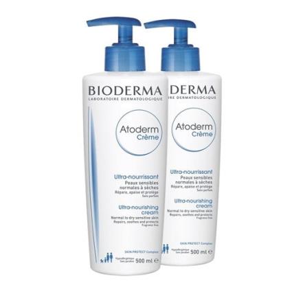 Bioderma Atoderm Creme Doseador Duplo 2x500ml