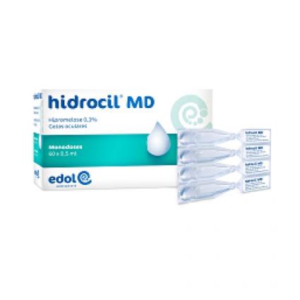 Hidrocil Md Sol Oft 60x0.5ml