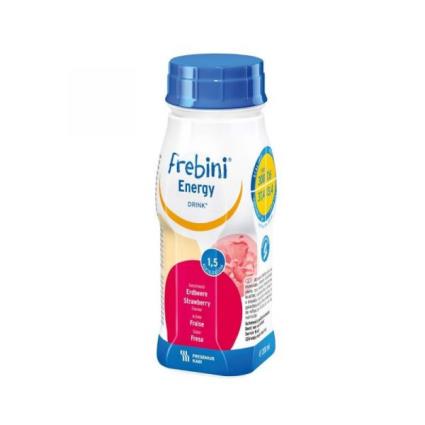 Frebini Enrg Drin Sol Morango 4 X 200 Ml