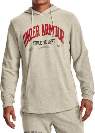 Hoodie Sudadera Capucha Casual_hombre_under Armour Rival Try Athlc Dept Hd Gris S