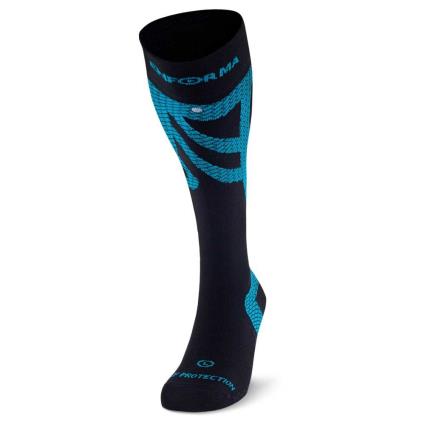 Enforma Socks Meias De Proteção Para Panturrilha EU 36-38 Black
