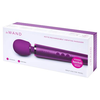 Vibrador Le Wand Petite Cherry Violeta